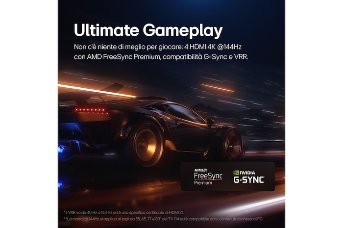 LG TV 55 pollici LG OLED evo AI G4 4K Smart TV 2024, OLED55G45LW